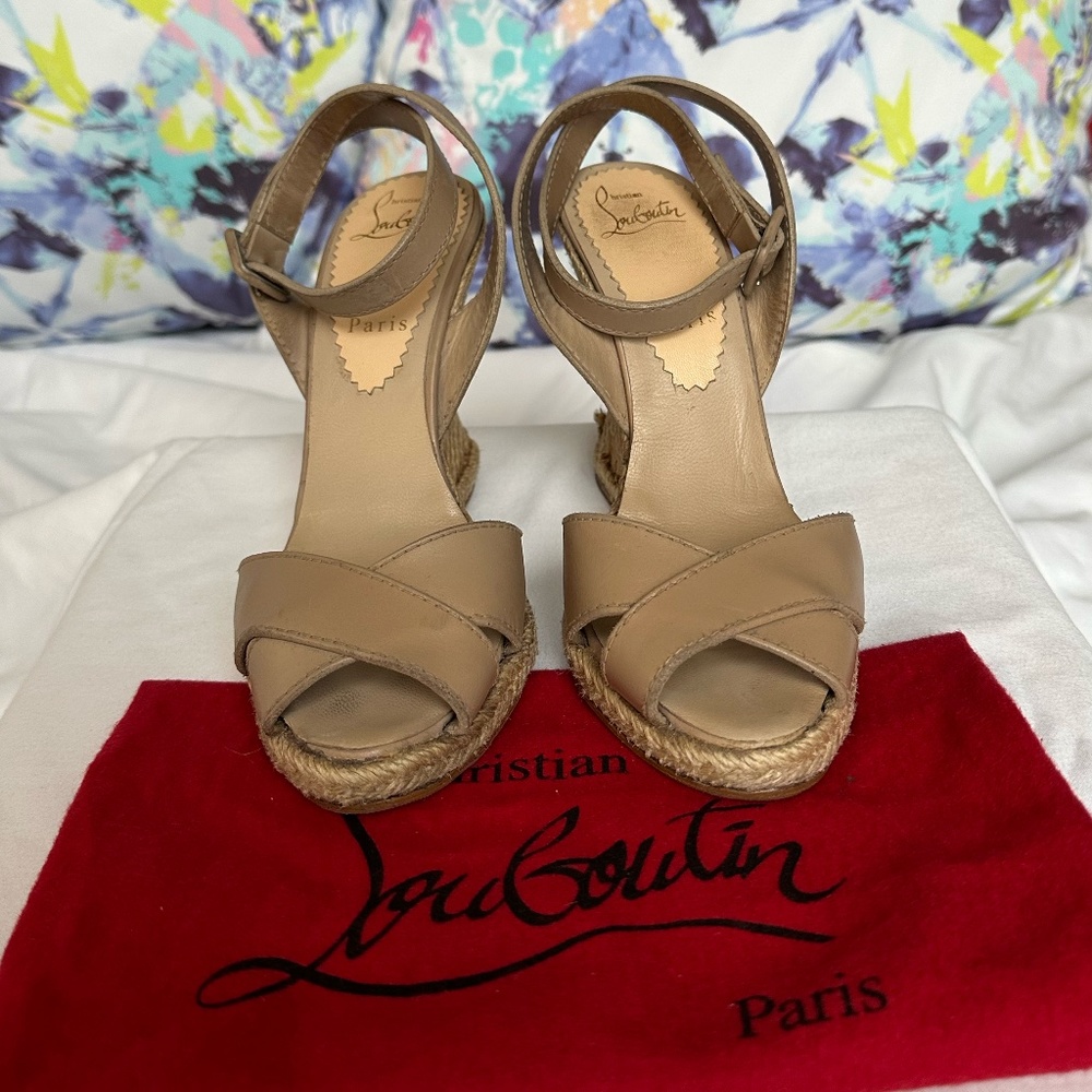 Christian Louboutin Women's Wedges - Picture 2 of 6